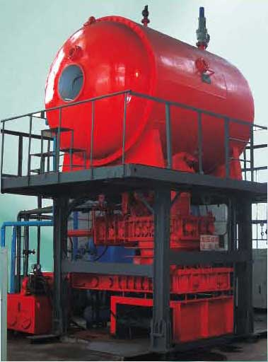Pressure filter test machine