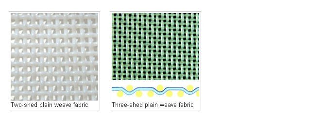Polyester plain fabric